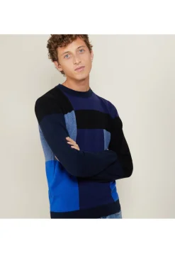 Montagut Geometric cashmere sweater - Lima