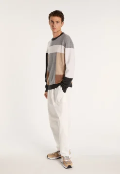 Montagut Geometric cashmere sweater - Lima