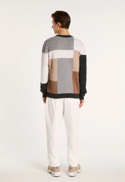 Montagut Geometric cashmere sweater - Lima