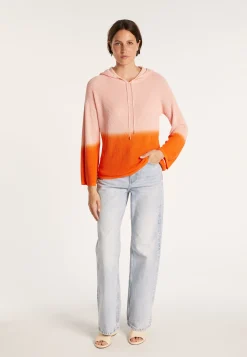 Montagut Gradient hooded sweater - Colombe