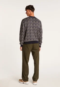 Montagut Graphic cotton and wool sweater - Lorente