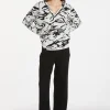 Montagut Graphic wool blend sweater - Carmina