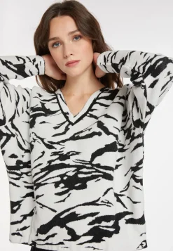 Montagut Graphic wool blend sweater - Carmina