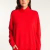 Montagut High neck cashmere sweater - Athena
