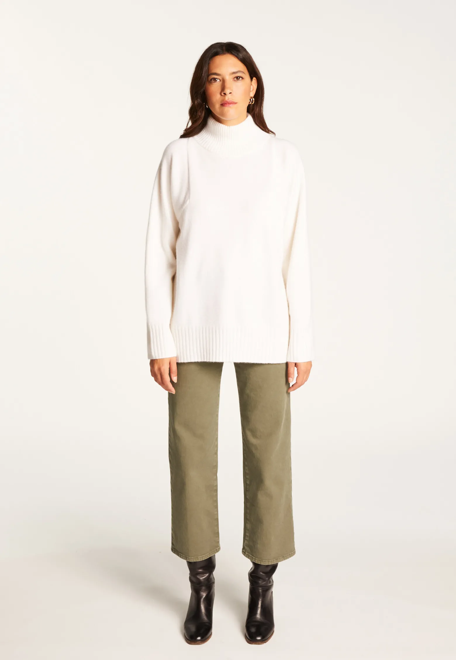 Montagut High neck cashmere sweater - Roxane
