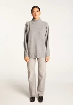 Montagut High neck cashmere sweater - Roxane