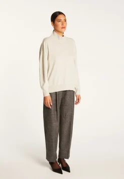 Montagut High neck cashmere sweater - Athena