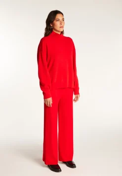 Montagut High neck cashmere sweater - Athena