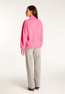 Montagut High neck cashmere sweater - Athena