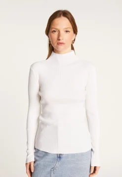 Montagut High neck sweater in wool blend - Reagan