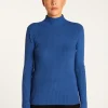 Montagut High neck sweater in wool blend - Reagan