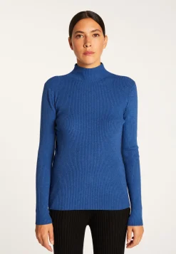 Montagut High neck sweater in wool blend - Reagan