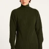 Montagut High neck sweater in wool and alpaca - Sylia