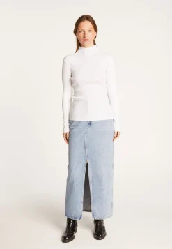 Montagut High neck sweater in wool blend - Reagan