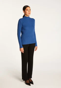 Montagut High neck sweater in wool blend - Reagan