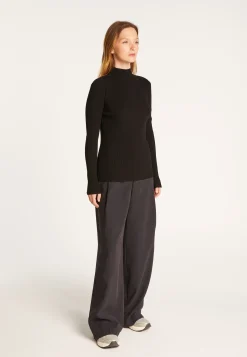 Montagut High neck sweater in wool blend - Reagan