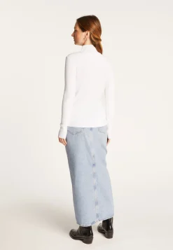 Montagut High neck sweater in wool blend - Reagan