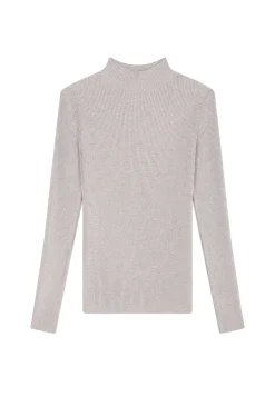 Montagut High neck sweater in wool blend - Reagan