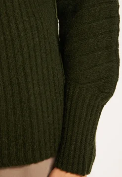 Montagut High neck sweater in wool and alpaca - Sylia
