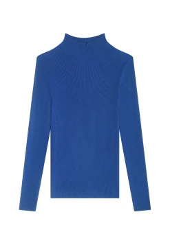 Montagut High neck sweater in wool blend - Reagan