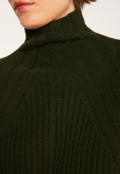 Montagut High neck sweater in wool and alpaca - Sylia
