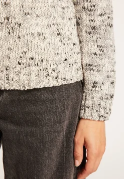 Montagut High-neck marled wool jumper - Papyrus