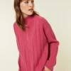 Montagut High-neck zipped cashmere blend sweater - Lodric