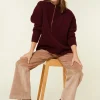 Montagut High-neck zipped cashmere blend sweater - Lodric