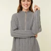 Montagut High-neck zipped cashmere blend sweater - Lodric