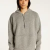 Montagut Hooded hoodie with pockets in wool and cashmere - Fabio