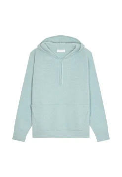 Montagut Hooded hoodie with pockets in wool and cashmere - Fabio