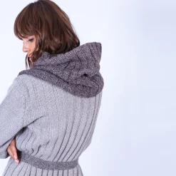 Montagut Hoodi in alpaca and wool - Gingera
