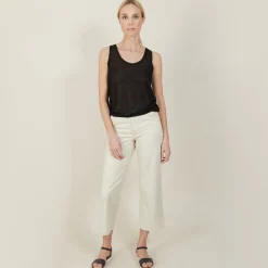 Montagut Iridescent effect round neck tank top - Ness