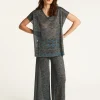 Montagut Iridescent V-neck T-shirt - Dolores