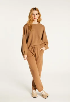 Montagut Joggers with pockets in recycled cashmere and wool - Anka