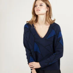 Montagut Jumper with geometric patterns - Felixa