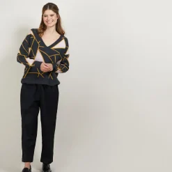 Montagut Jumper with geometric patterns - Felixa
