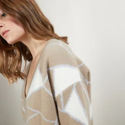 Montagut Jumper with geometric patterns - Felixa