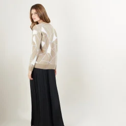 Montagut Jumper with geometric patterns - Felixa