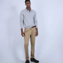 Montagut Jumper with polo collar in cashmere - Emerson