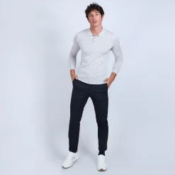 Montagut Jumper with polo shirt collar in merino wool - Eni