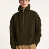 Montagut Large cotton trucker neck sweater - Bill
