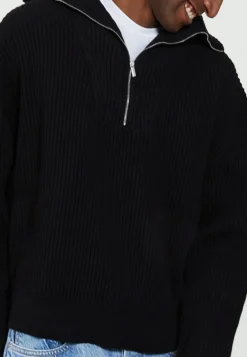 Montagut Large cotton trucker neck sweater - Bill