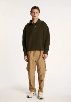 Montagut Large cotton trucker neck sweater - Bill