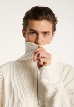 Montagut Large cotton trucker neck sweater - Bill