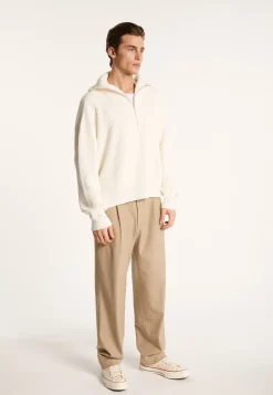 Montagut Large cotton trucker neck sweater - Bill