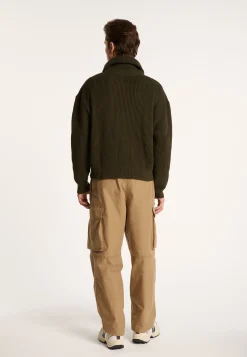 Montagut Large cotton trucker neck sweater - Bill