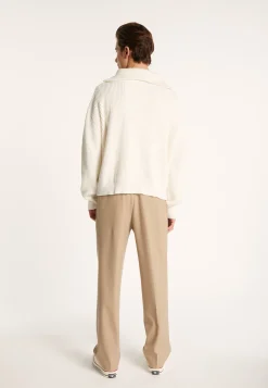 Montagut Large cotton trucker neck sweater - Bill