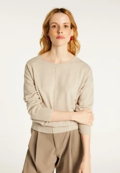 Montagut Light cashmere round neck sweater - Soraya