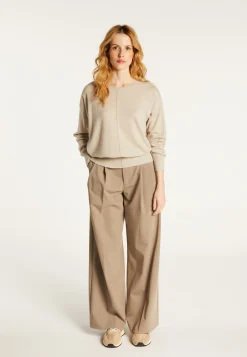 Montagut Light cashmere round neck sweater - Soraya